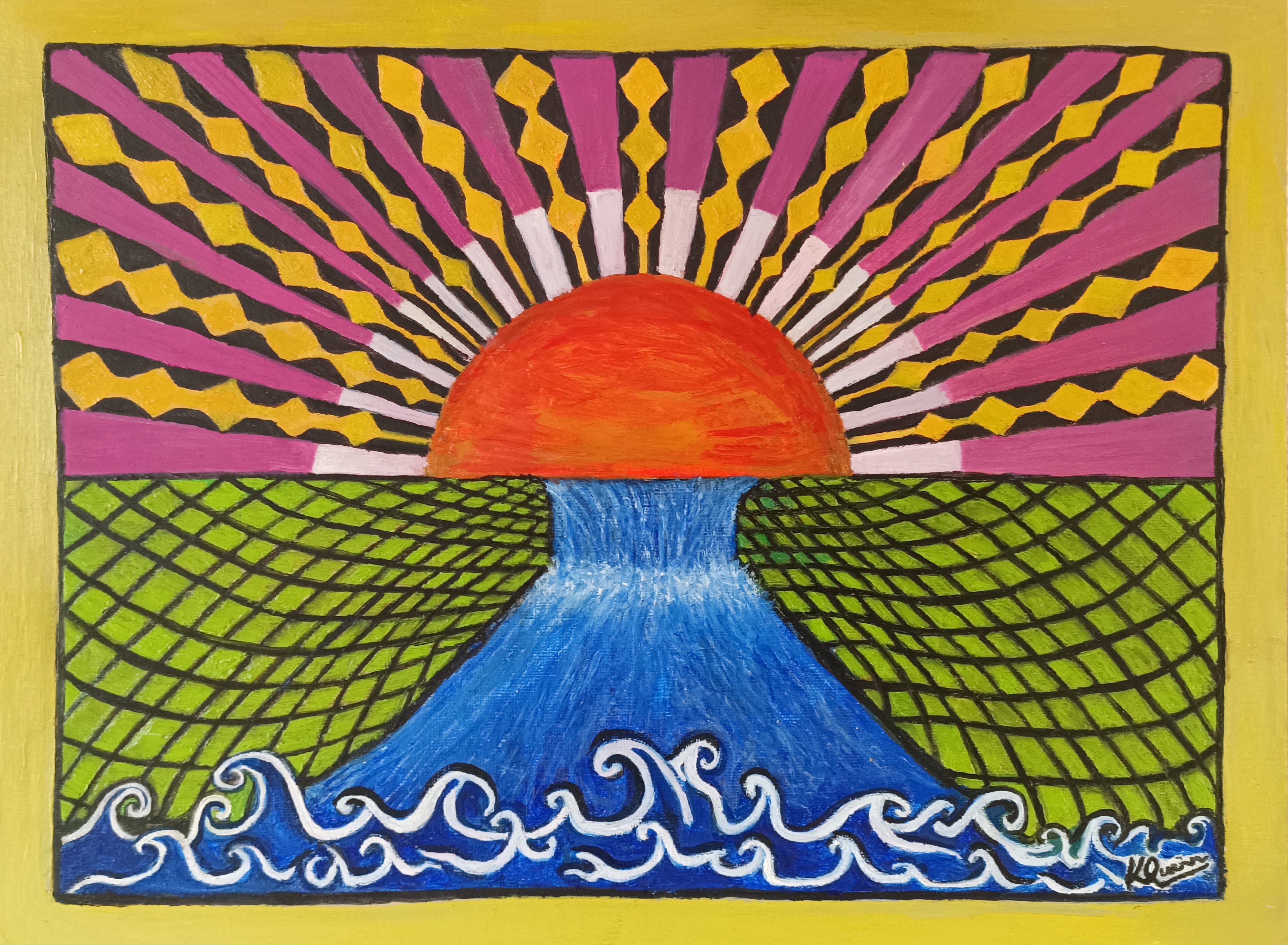 Springs of Hope — oil on canvas by Kevin Quinn